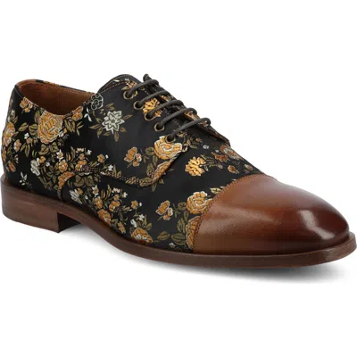 Taft Men's Jack Handcrafted Leather, Velvet And Wool Dress Shoes In Black