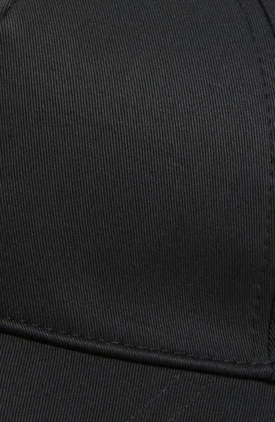 Versace Medusa Patch Baseball Cap In Black