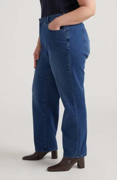 Universal Standard Ella Straight Leg Jeans In Blue