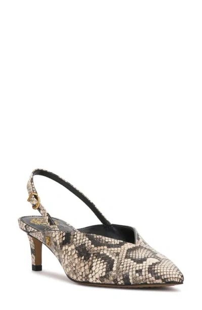 Vince Camuto Kylien Kitten Heel Pump In Animal Print
