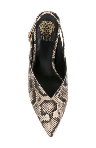 Vince Camuto Kylien Kitten Heel Pump In Animal Print