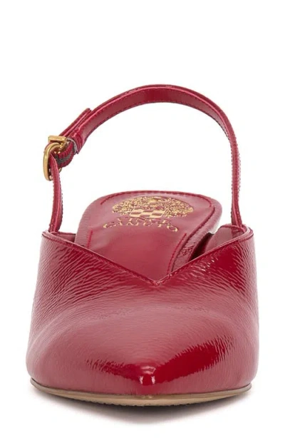 Vince Camuto Kylien Kitten Heel Pump In Red
