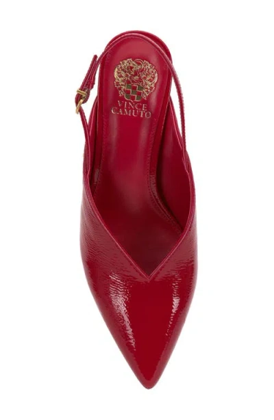 Vince Camuto Kylien Kitten Heel Pump In Red