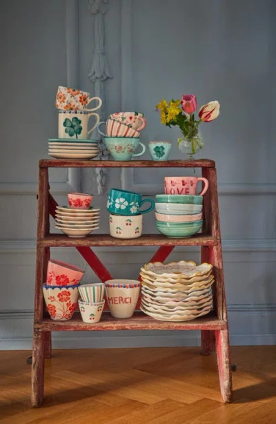 Rice By Rice Hand-painted Ceramic Cup