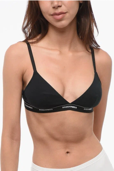 Dsquared2 Dsquared Women Bra With Logo In Black