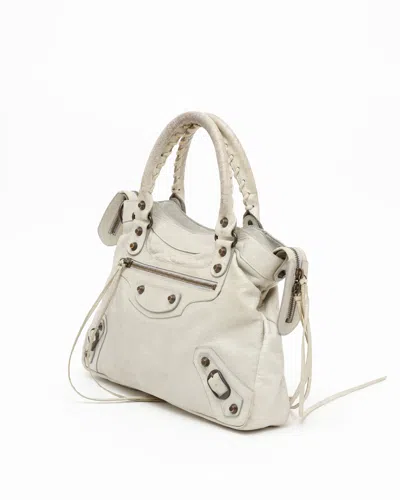 Balenciaga First Bag In Neutral