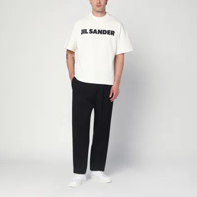 Jil Sander White Cotton T-shirt