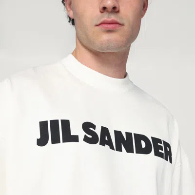 Jil Sander White Cotton T-shirt