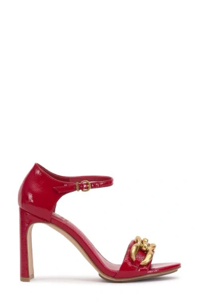 Vince Camuto Aurelia Heeled Sandals In Orange