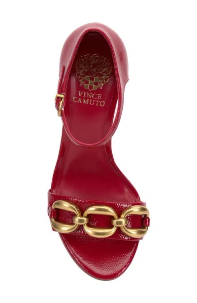 Vince Camuto Aurelia Heeled Sandals In Orange