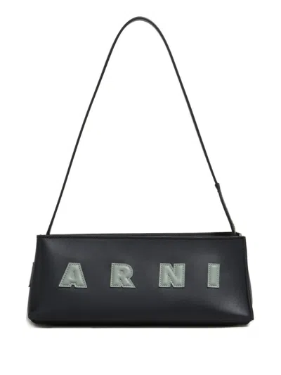 Marni Rectangular Shoulder Bag With Gold-tone Hardware