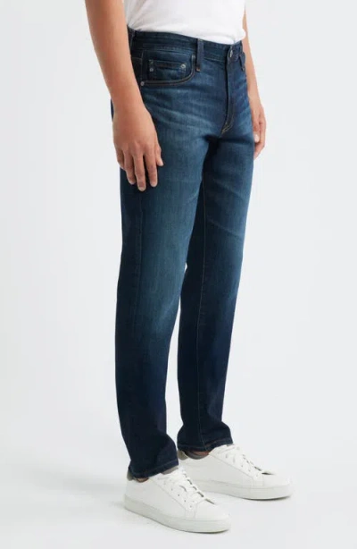 Ag Graduate Straight Leg Jeans In Bishop Blue In Blue