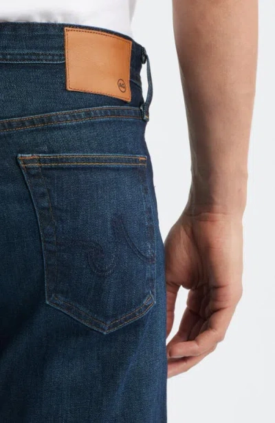 Ag Graduate Straight Leg Jeans In Bishop Blue In Blue