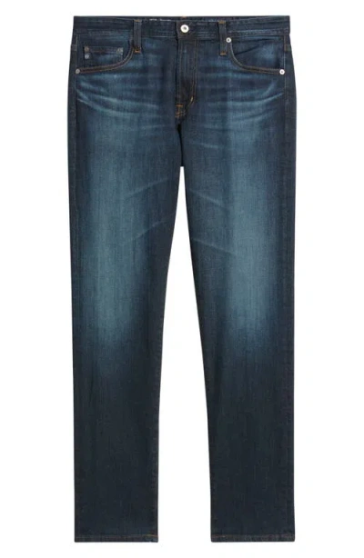 Ag Graduate Straight Leg Jeans In Bishop Blue In Blue