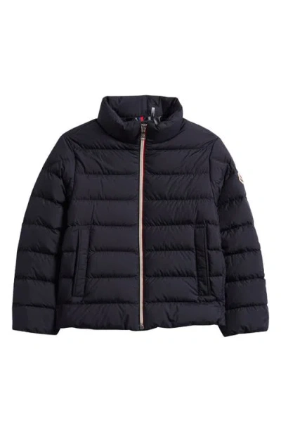 Moncler Serapio Tech Down Jacket In Black