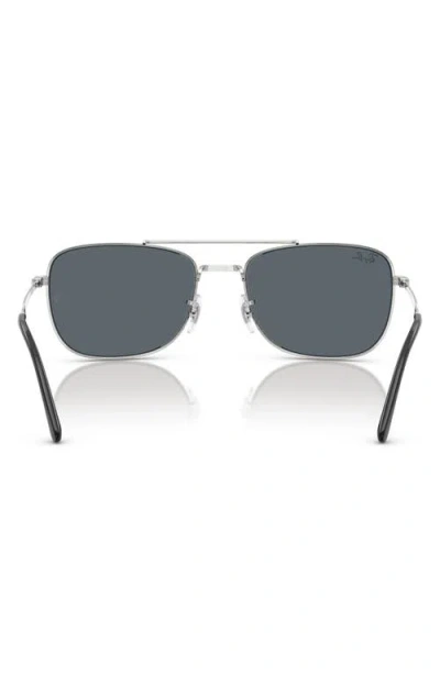 Ray Ban Ray-ban 62mm Rectangular Sunglasses