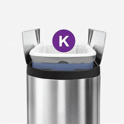 Simplehuman Code K Custom Fit Liners With Quick Dispense Packs In Purple