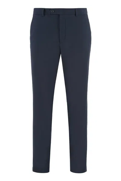 Hugo Boss Boss Slim Fit Chino Trousers In Blue