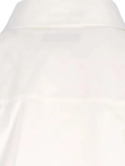 Balenciaga Outerwear Shirt And Blouse White In Neutral