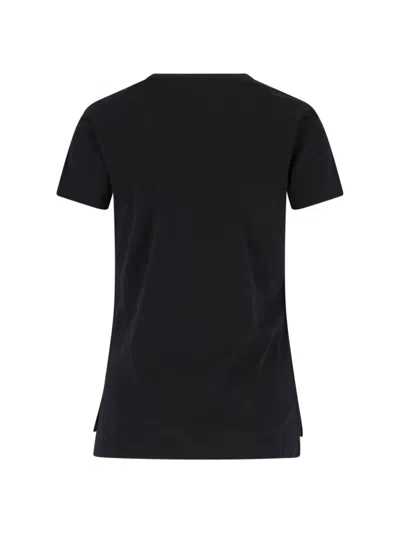 Vivienne Westwood Short Sleeves Crew Neck Graphic Print In Black