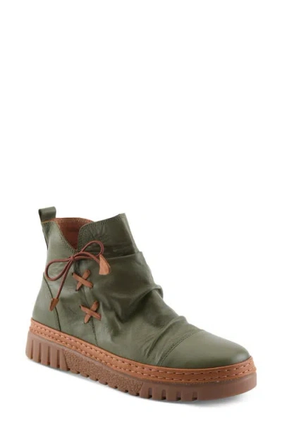 Spring Step Vandis Bootie In Green