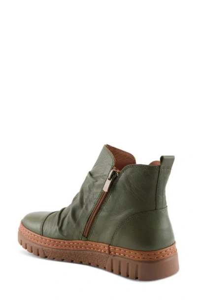Spring Step Vandis Bootie In Green