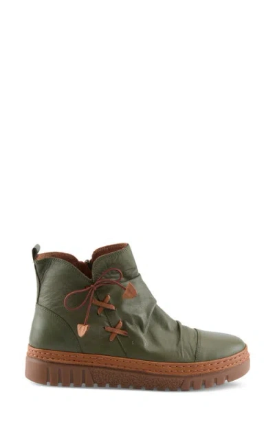 Spring Step Vandis Bootie In Green