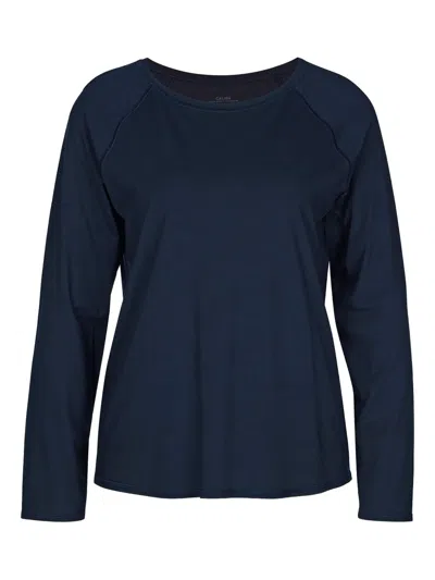 Calida Raglan-sleeves T-shirt In Blue