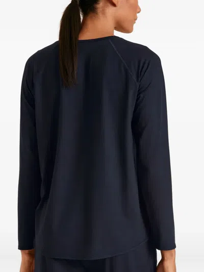 Calida Raglan-sleeves T-shirt In Blue