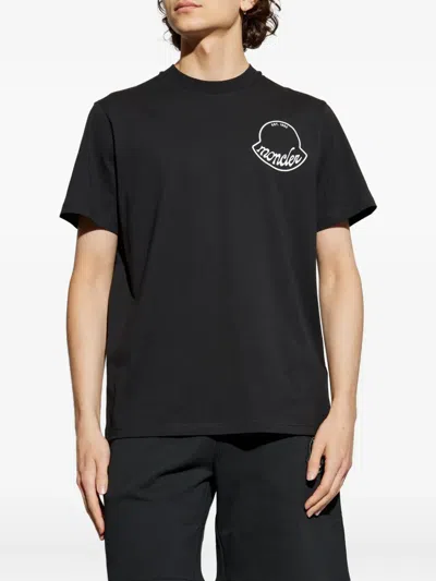 Moncler Archive Line Logo T Shirt In Multi