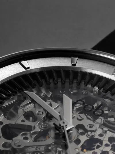 R413 SILVER SKELETON 41MM