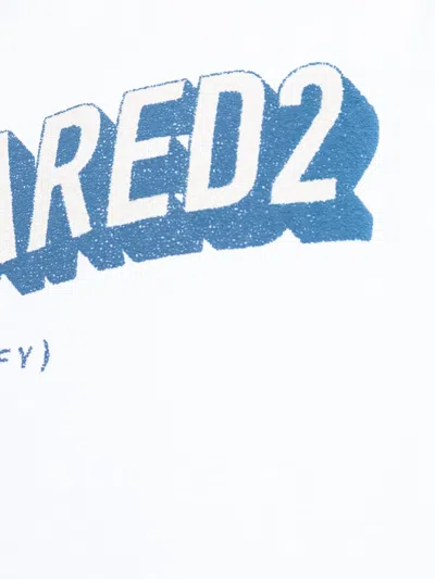 Dsquared2 Logo-print Oversized T-shirt In White