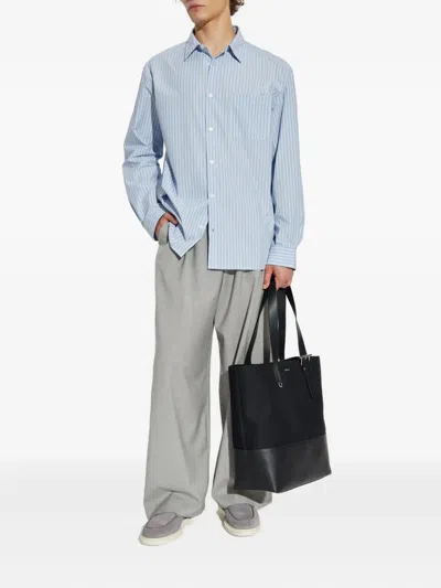 Apc A.p.c. Shirt With Stripe Pattern A.p.c. In Blue