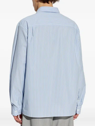Apc A.p.c. Shirt With Stripe Pattern A.p.c. In Blue