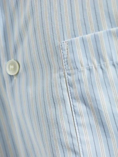 Apc A.p.c. Shirt With Stripe Pattern A.p.c. In Blue