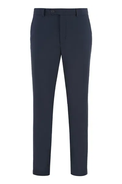 Hugo Boss Boss Slim Fit Chino Trousers In Blue