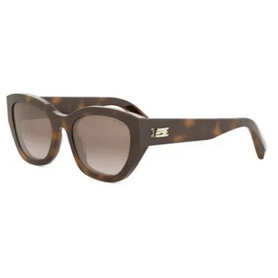 Bvlgari Bulgari Cat-eye Sunglasses In Brown