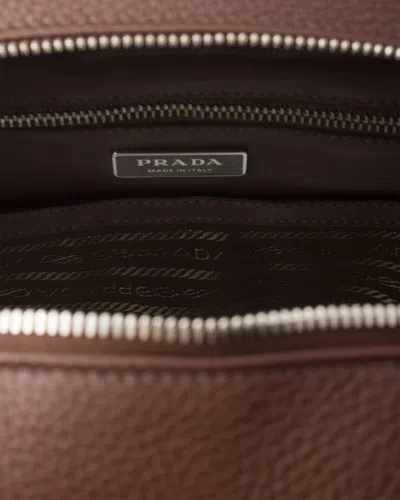 Prada Structured Leather Backpack