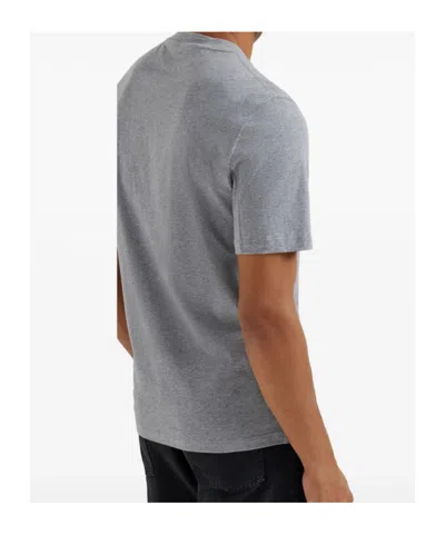 Brunello Cucinelli Cotton Crew Neck T-shirt In Gray