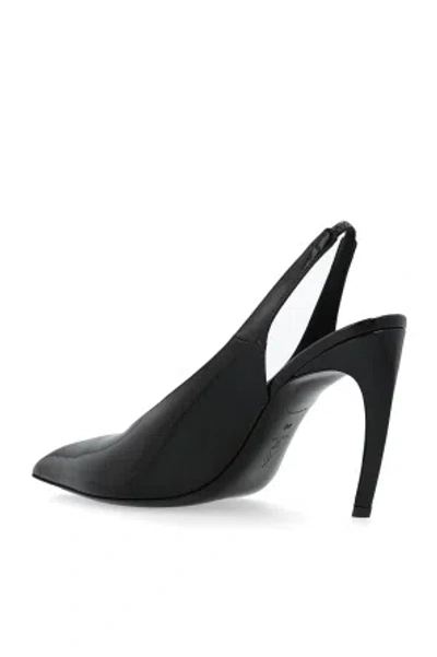 Attico ''viper'' Slingback Black
