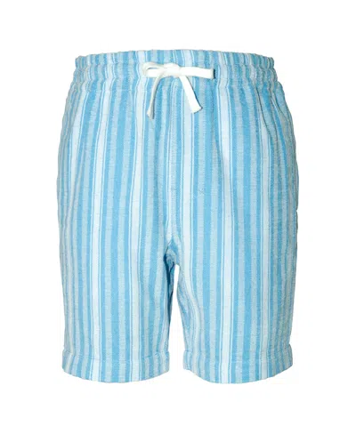 Univibe Big Boys Overlook Textured Stripe Pull On Shorts