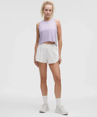 Lululemon Swiftly High-low Cropped Tank Top