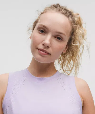 Lululemon Swiftly High-low Cropped Tank Top