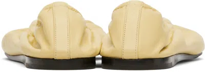 The Row Yellow Liisa Ballerina Flats In Yellow