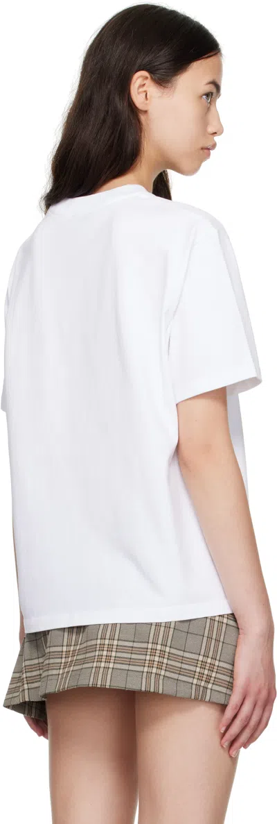 Casablanca Regular Fit T-shirt In White