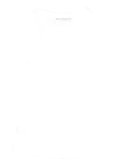 La Rose Essential Ribbed Tank Top In White