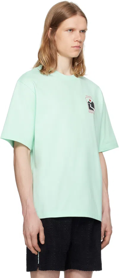 Casablanca Oversize Graphic Print Sunset Valley T-shirt