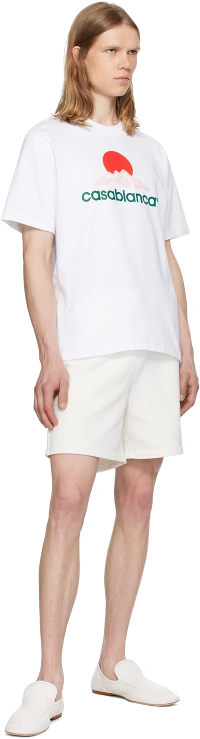 Casablanca Men's Montagne T-shirt In White