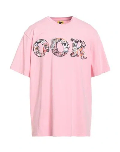 Oor Studio Man T-shirt Pink Size Xxl Cotton