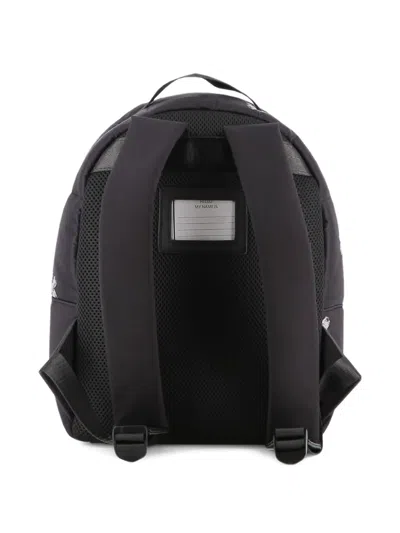 Marc Jacobs Floral-print Padded Backpack In Black